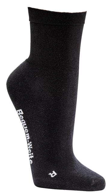 4 Paar TippTexx 24 kurze Gesundheitssocken EXTRA-BREITE Socken Kurzschaft